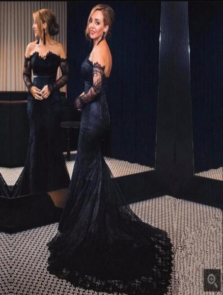 modest black evening dresses 2017 long sleeve off the shoulder backless formal lace mermaid prom gowns vestido de festa8165414, Black;red
modest black evening dresses 2017 long sleeve off the shoulder backless formal lace mermaid prom gowns vestido de festa8165414, Black;red