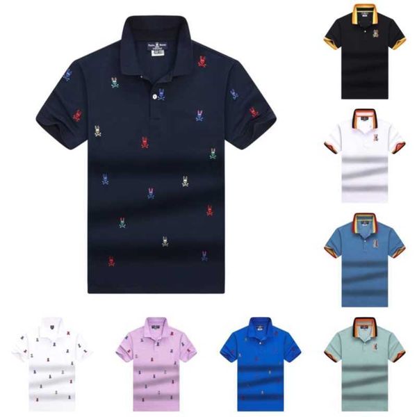 2023 summer new men's psycho bunny polo shirts luxury brand designer embroidery tshirt fashion breathable short sleeve casual cotton lo, White;black
2023 summer new men's psycho bunny polo shirts luxury brand designer embroidery tshirt fashion breathable short sleeve casual cotton lo, White;black