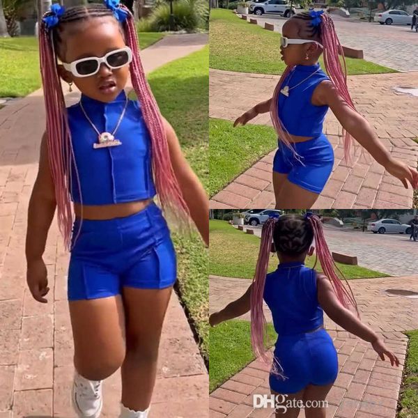 2023 summer kids clothes tracksuit two piece set knit vest biker shorts sport matching sets baby children 2pcs suit for girls 1-8y, White
2023 summer kids clothes tracksuit two piece set knit vest biker shorts sport matching sets baby children 2pcs suit for girls 1-8y, White