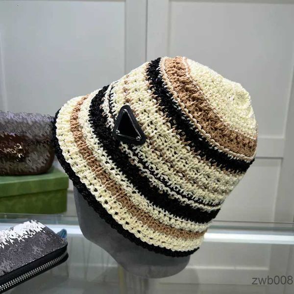 designer summer bucket hats luxurys woven triangle hat for women fit hats cap fashion mens casquettes buckets hat p lady beach caps 2305264d, Blue;gray
designer summer bucket hats luxurys woven triangle hat for women fit hats cap fashion mens casquettes buckets hat p lady beach caps 2305264d, Blue;gray