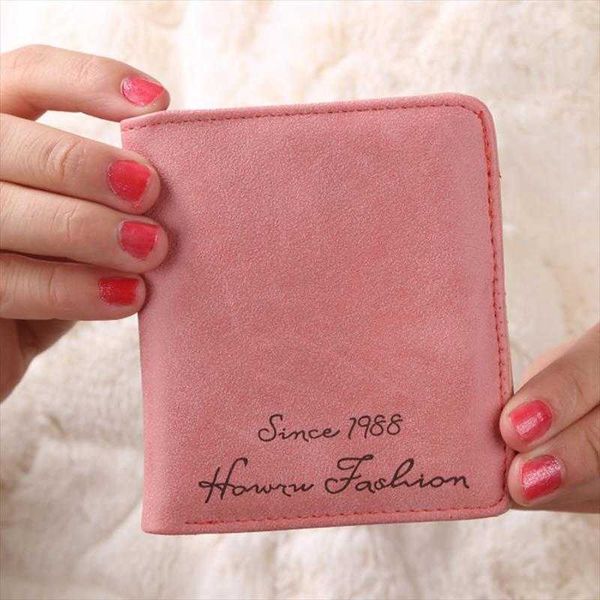 wallet womens short frosted buckle fashion mini multi card slot coin purse wholesale, Red;black
wallet womens short frosted buckle fashion mini multi card slot coin purse wholesale, Red;black