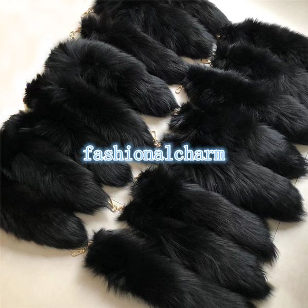 wholesale 50pcs/lot 40cm/16" black real fox fur tail keychain cosplay toy keyring bag charm car phone pendant, Silver
wholesale 50pcs/lot 40cm/16" black real fox fur tail keychain cosplay toy keyring bag charm car phone pendant, Silver