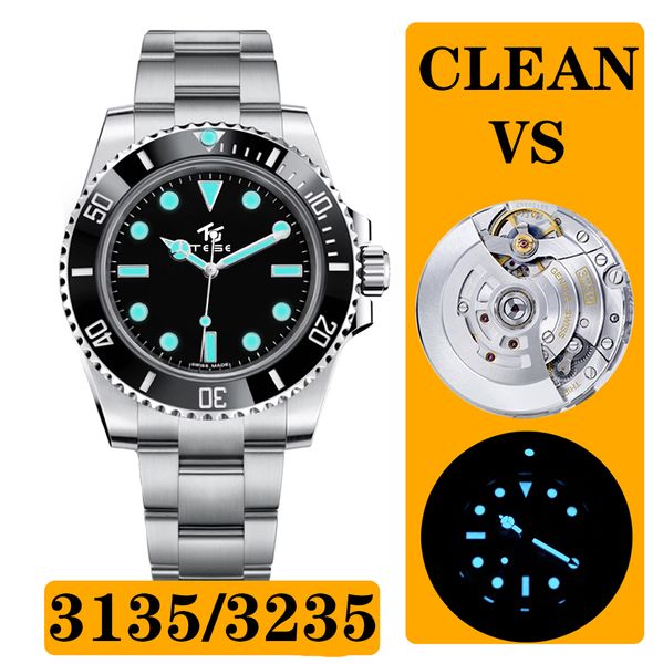 clean vs luxury men sports smurf watches 3135 3235 automatic mechanical 904l stainless steel watches submarine designer diving emerald green, Slivery;brown
clean vs luxury men sports smurf watches 3135 3235 automatic mechanical 904l stainless steel watches submarine designer diving emerald green, Slivery;brown