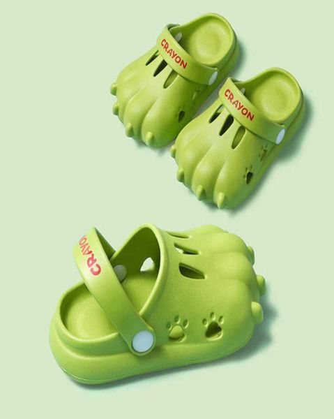 summer kids girls boys sandals slippers dinosaur claws indoor home children baby slides hole shoes eva soft sole antiskid 2107134438177, Black;red
summer kids girls boys sandals slippers dinosaur claws indoor home children baby slides hole shoes eva soft sole antiskid 2107134438177, Black;red