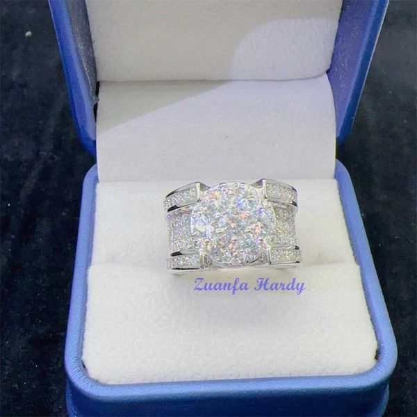 fine jewelry iced out hip hop cuban ring 925 sterling silver vvs moissanite diamond finger band gold plated cluster ring
fine jewelry iced out hip hop cuban ring 925 sterling silver vvs moissanite diamond finger band gold plated cluster ring