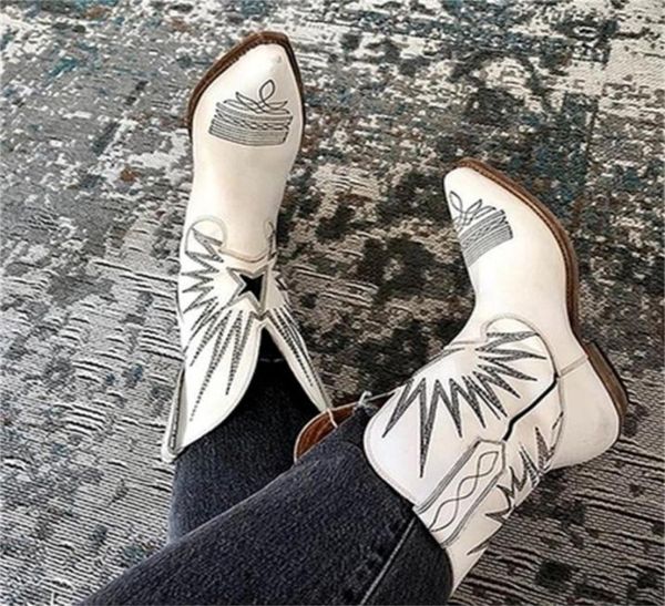vinapobo new brand embroidered western cowboy boots for women square med heels pointy toe knee high boot women shoe 25063416, Black
vinapobo new brand embroidered western cowboy boots for women square med heels pointy toe knee high boot women shoe 25063416, Black