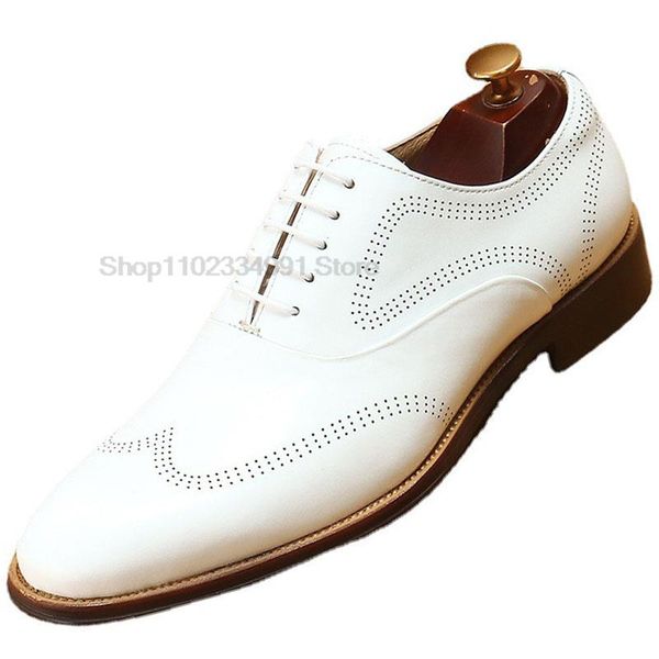 white shoes italian mens dress shoes genuine leather lace up oxfords men wedding shoes party whole cut formal shoes for men, Black
white shoes italian mens dress shoes genuine leather lace up oxfords men wedding shoes party whole cut formal shoes for men, Black