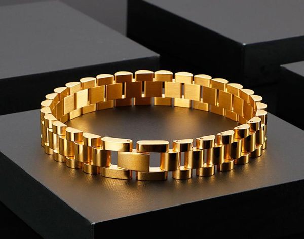 16mm 866039039 stainless steel treny link chain bracelet bangle for mens women punk style jewelry silver gold two tone3064392, Black
16mm 866039039 stainless steel treny link chain bracelet bangle for mens women punk style jewelry silver gold two tone3064392, Black