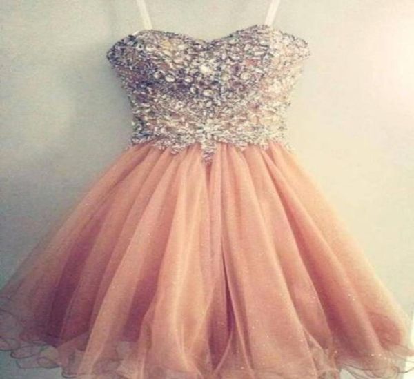 coral peach short prom dress sweetheart tulle rhinestones crystal beaded women wear special occasion dress evening party dress1101849, Black
coral peach short prom dress sweetheart tulle rhinestones crystal beaded women wear special occasion dress evening party dress1101849, Black