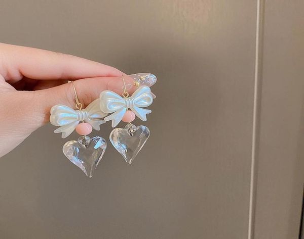 dangle chandelier fashion bowknot transparent heart earrings women white acrylic summer jewelry whole1445321, Silver
dangle chandelier fashion bowknot transparent heart earrings women white acrylic summer jewelry whole1445321, Silver