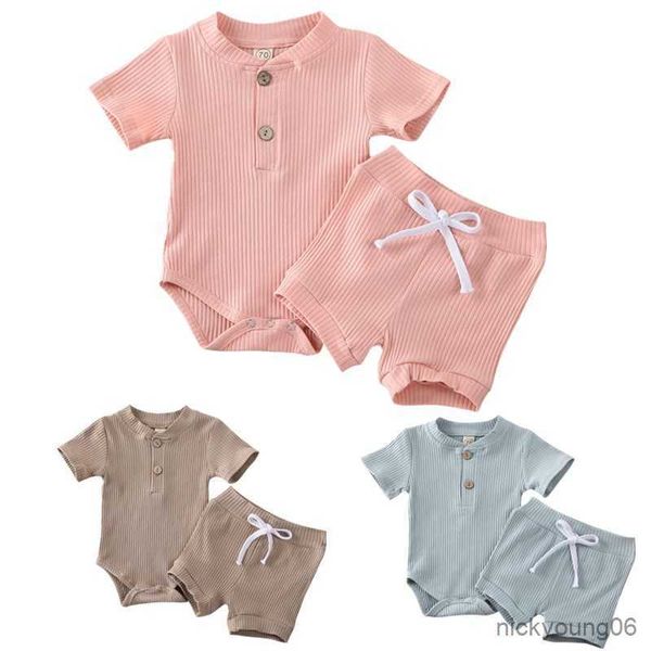 clothing sets baby summer kid clothes boy short sleeve girl shorts newborn ribbed solid 2pcs outfits set, White
clothing sets baby summer kid clothes boy short sleeve girl shorts newborn ribbed solid 2pcs outfits set, White