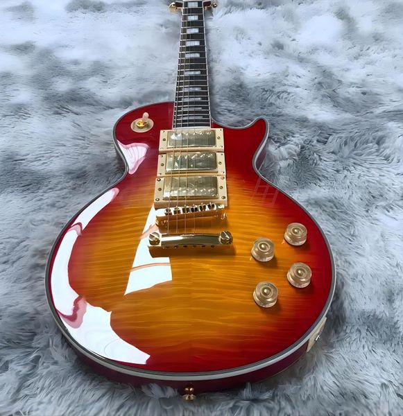 cherry red color eletric guitar three pickups rose wod fingerboard mahogany wood body gold hardware28932545
cherry red color eletric guitar three pickups rose wod fingerboard mahogany wood body gold hardware28932545