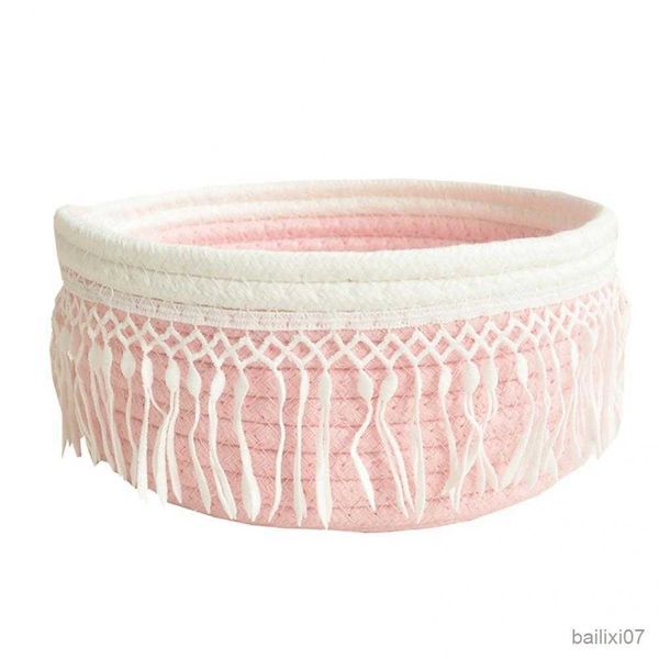 basket stylish storage box recyclable folded storage basket decorative woven cotton line debris baskets for key storage basket
basket stylish storage box recyclable folded storage basket decorative woven cotton line debris baskets for key storage basket
