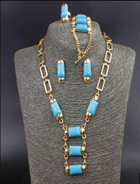 fashion ladder shape 18k gold plated austrian crystal necklace bracelet ring earrings jewelry set for women wedding gift8032298, Black
fashion ladder shape 18k gold plated austrian crystal necklace bracelet ring earrings jewelry set for women wedding gift8032298, Black