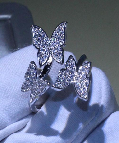open ring for women luxury jewelry 925 sterling silver white clear 5a adjustable ring cz diamond party wedding band butterfly ring9594257, Slivery;golden
open ring for women luxury jewelry 925 sterling silver white clear 5a adjustable ring cz diamond party wedding band butterfly ring9594257, Slivery;golden