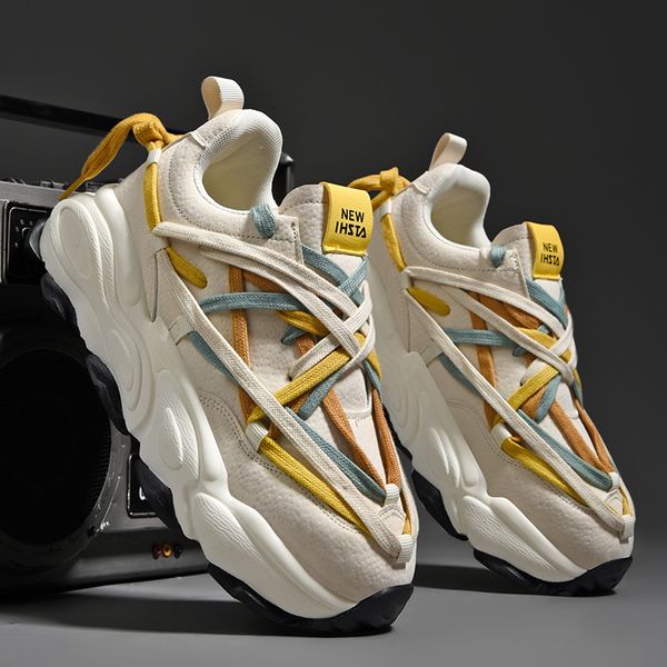 mens casual shoes autumn 2023 new comfortable thick sole non-slip sneakers man fashion outdoor breath mixed color 7, Black
mens casual shoes autumn 2023 new comfortable thick sole non-slip sneakers man fashion outdoor breath mixed color 7, Black