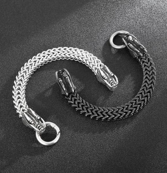 charm bracelets jewels store 12mm wristband braided chain dragon men039s stainless steel bracelet punk style accessories for ma6480608, Golden;silver
charm bracelets jewels store 12mm wristband braided chain dragon men039s stainless steel bracelet punk style accessories for ma6480608, Golden;silver