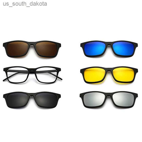 sunglasses 6 in 1 custom men polarized optical magnetic sunglasses magnet clip on sunglasses polaroid clip on sun glasses l230523, White;black
sunglasses 6 in 1 custom men polarized optical magnetic sunglasses magnet clip on sunglasses polaroid clip on sun glasses l230523, White;black