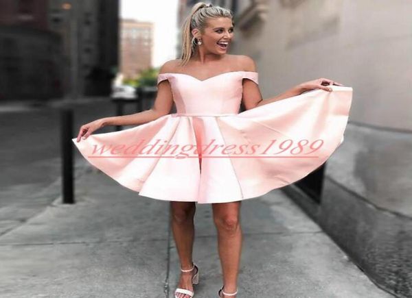 elegance off shoulder short homecoming dresses satin aline juniors cocktail prom dress party club wear knee length a8891862, Blue;pink
elegance off shoulder short homecoming dresses satin aline juniors cocktail prom dress party club wear knee length a8891862, Blue;pink