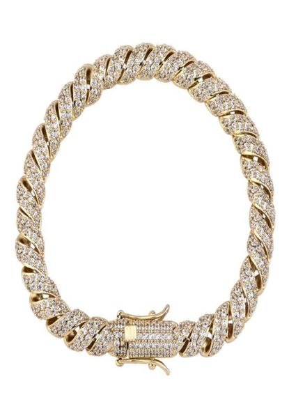 14mm hip hop iced out cubic zircon 18k gold rope chain bracelet personalized blingbling rapper wristband chains jewelry for men wo1804195, Black
14mm hip hop iced out cubic zircon 18k gold rope chain bracelet personalized blingbling rapper wristband chains jewelry for men wo1804195, Black