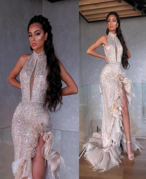 walone fashion prom dresses high neck lace beaded feather high side split evening gowns sweep train special occasion dress9702146, Black
walone fashion prom dresses high neck lace beaded feather high side split evening gowns sweep train special occasion dress9702146, Black