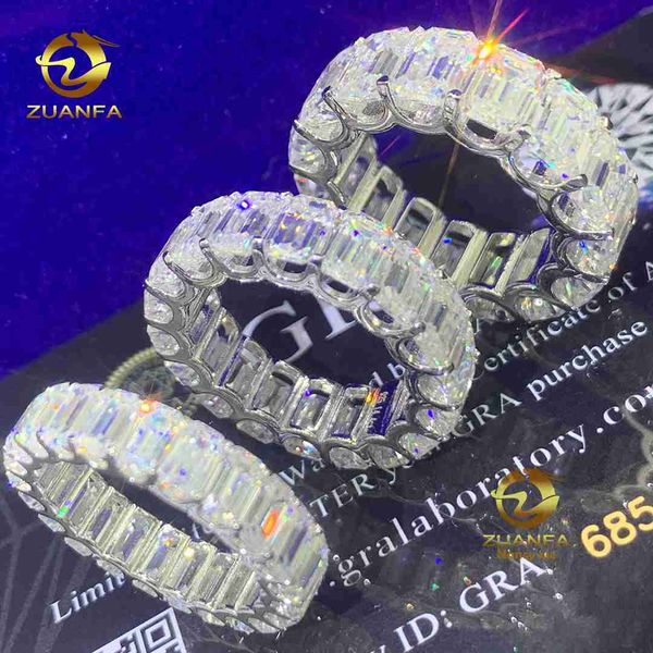 graceful 925 silver gold plated women jewelry iced out classic emerald cut jewelry eternity moissanite diamond band ring
graceful 925 silver gold plated women jewelry iced out classic emerald cut jewelry eternity moissanite diamond band ring