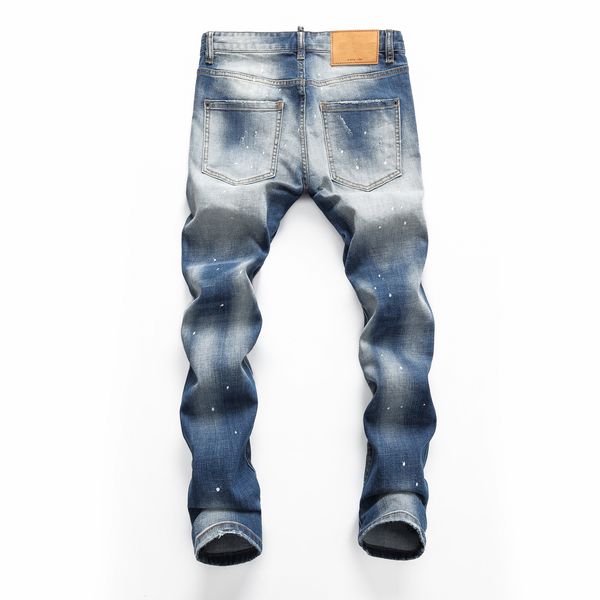 mens jeans 23 designer pants ripped high designer men's jeans embroidered pants fashion hole pants selling zipper pants patches detail, Blue
mens jeans 23 designer pants ripped high designer men's jeans embroidered pants fashion hole pants selling zipper pants patches detail, Blue