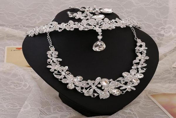 3 pcs wedding bridal crown necklace earring party jewelry bridal jewelry7067607, White
3 pcs wedding bridal crown necklace earring party jewelry bridal jewelry7067607, White