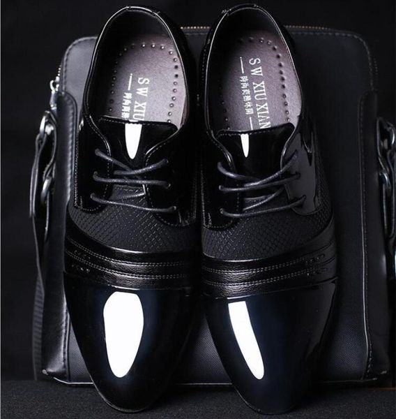 italian mens shoes brands wedding formal oxford shoes for mens pointed toe dress shoes sapato masculino3138460, Black
italian mens shoes brands wedding formal oxford shoes for mens pointed toe dress shoes sapato masculino3138460, Black