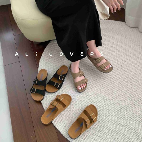 soft leather casual one line buckle strap slippers for female outerwear wear 2023 new artistic soft sole beach flat bottom sandals, Black
soft leather casual one line buckle strap slippers for female outerwear wear 2023 new artistic soft sole beach flat bottom sandals, Black