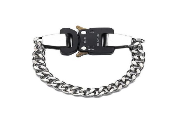 alyx river link bracelets men and women titanium stainless steel 1017 alyx 9sm metal buckle bracelet made in austria q7145518, Black
alyx river link bracelets men and women titanium stainless steel 1017 alyx 9sm metal buckle bracelet made in austria q7145518, Black