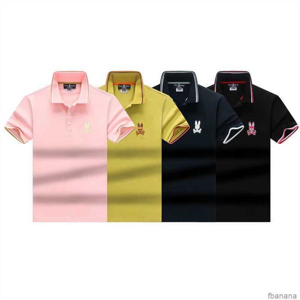 new psycho bunny skull rabbit embroidered polo shirt in summer and autumn pearl cotton lapel short sleeve button fashion casual s54j, White;black
new psycho bunny skull rabbit embroidered polo shirt in summer and autumn pearl cotton lapel short sleeve button fashion casual s54j, White;black
