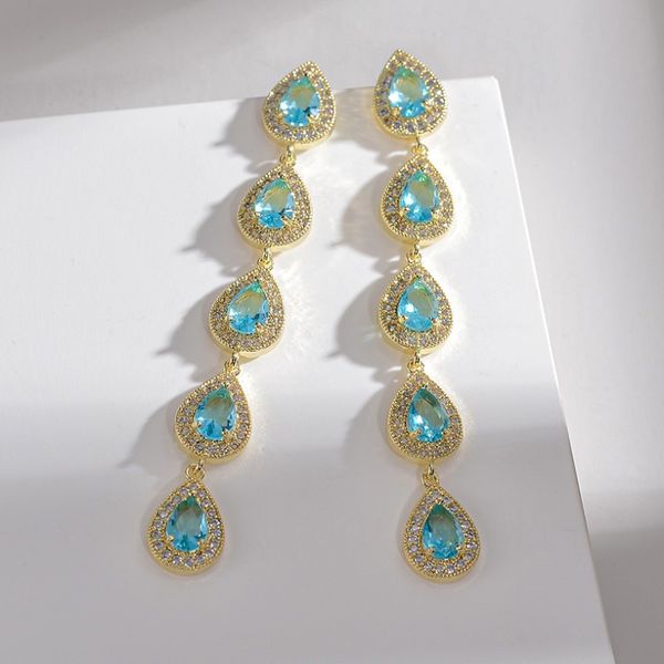 earrings long inset zircon s925 silver needle the latest selling wedding bride bridesmaid accessories party dress jewelry drop design women, White
earrings long inset zircon s925 silver needle the latest selling wedding bride bridesmaid accessories party dress jewelry drop design women, White