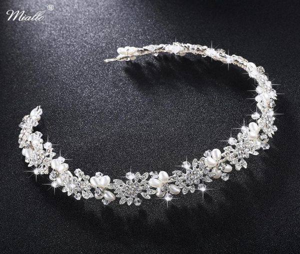 miallo luxury clear crystal bridal hair vine pearls wedding hair jewelry accessories headpiece women crowns pageant hsj45069635763, Slivery;golden
miallo luxury clear crystal bridal hair vine pearls wedding hair jewelry accessories headpiece women crowns pageant hsj45069635763, Slivery;golden