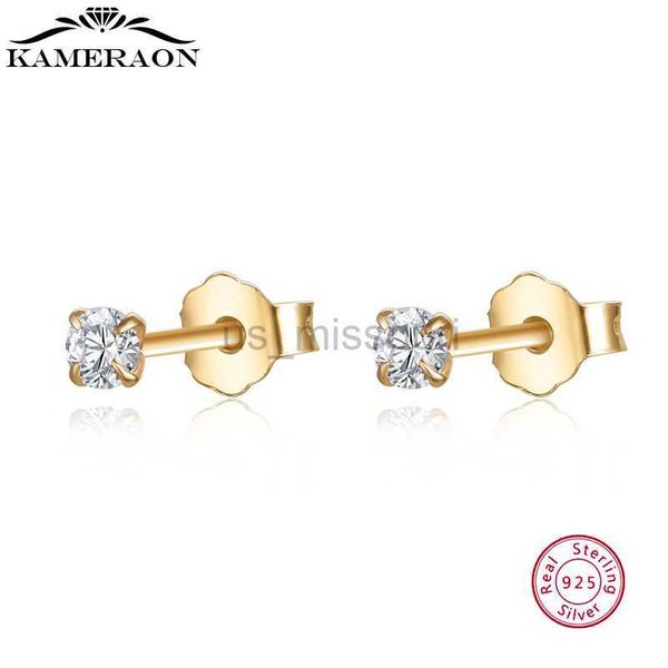 stud 100 real sterling silver 925 fashion stud earrings small single diamond stud wedding engagement jewelry gift for women girls j230529, Golden;silver
stud 100 real sterling silver 925 fashion stud earrings small single diamond stud wedding engagement jewelry gift for women girls j230529, Golden;silver