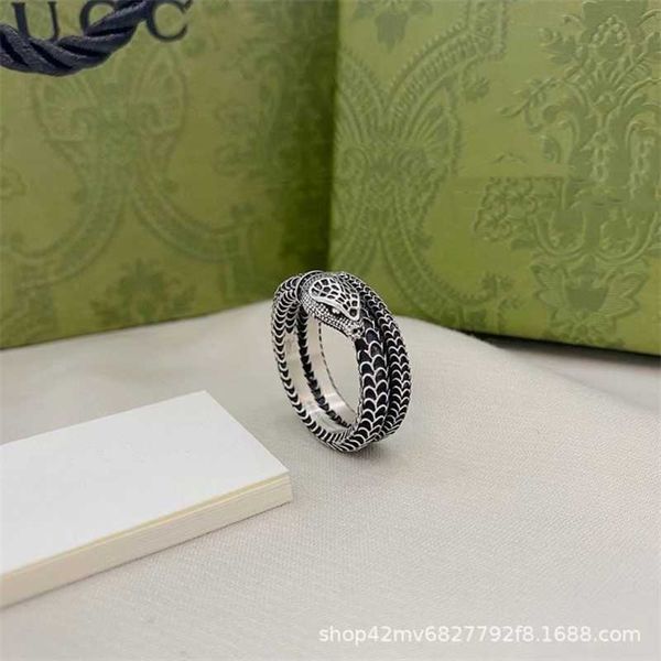 designer jewelry bracelet necklace ring ancient snake used three-dimensional winding lovers valentine's day ring, Silver
designer jewelry bracelet necklace ring ancient snake used three-dimensional winding lovers valentine's day ring, Silver