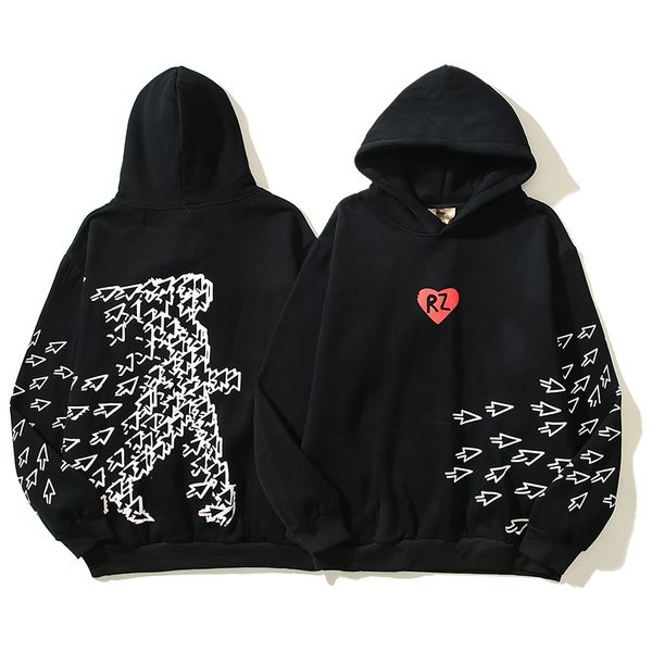 foam printed fleece hooded sweatshirts men's casual pullover hoodies unisex, Black
foam printed fleece hooded sweatshirts men's casual pullover hoodies unisex, Black