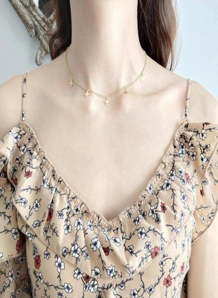 925 sterling silver gold mini cross necklace fashion glamour female choker necklace6764034, Golden;silver
925 sterling silver gold mini cross necklace fashion glamour female choker necklace6764034, Golden;silver