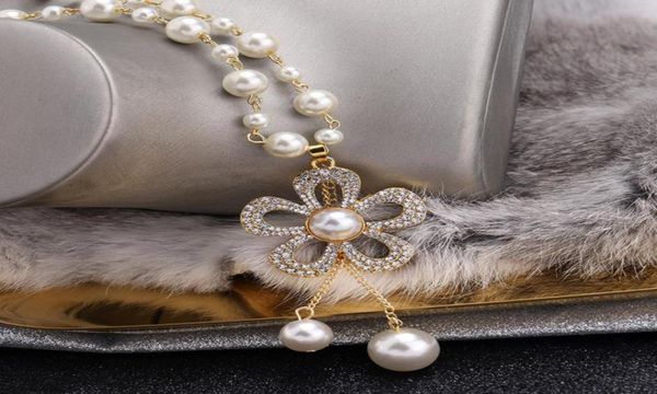 women039s long pearl necklace fashion crystal tassel pendant hanging chain autumn and winter accessories gd11503224132, Silver
women039s long pearl necklace fashion crystal tassel pendant hanging chain autumn and winter accessories gd11503224132, Silver