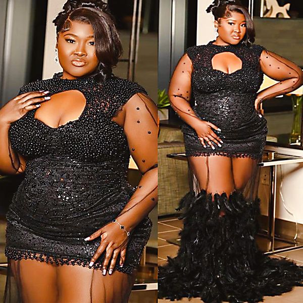 2023 may aso ebi black mermaid prom dress beaded feather evening formal party second reception birthday engagement gowns dresses robe de soi
2023 may aso ebi black mermaid prom dress beaded feather evening formal party second reception birthday engagement gowns dresses robe de soi