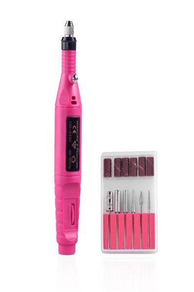 1set power professional electric manicure machine pen pedicure nail file nail tools 6 bits drill nail drill machine7635033, Silver
1set power professional electric manicure machine pen pedicure nail file nail tools 6 bits drill nail drill machine7635033, Silver
