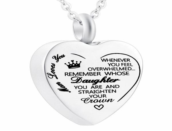 whenever you feel overwhelmed remenber whose daughter you are stainless steel necklace urn for ashes for women mom4368902, Silver
whenever you feel overwhelmed remenber whose daughter you are stainless steel necklace urn for ashes for women mom4368902, Silver