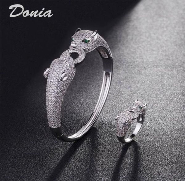 donia jewelry luxury bangle party european and american fashion large classic animal copper microinlaid zircon bracelet ring set 2905422, Black
donia jewelry luxury bangle party european and american fashion large classic animal copper microinlaid zircon bracelet ring set 2905422, Black