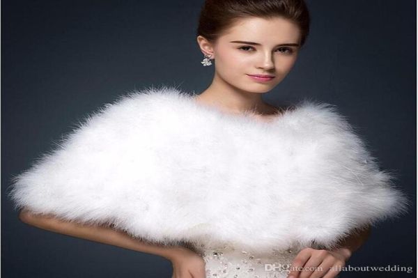 luxurious ostrich feather bridal shawl fur wraps marriage shrug coat bride winter wedding party boleros jacket cloak4517703, White
luxurious ostrich feather bridal shawl fur wraps marriage shrug coat bride winter wedding party boleros jacket cloak4517703, White