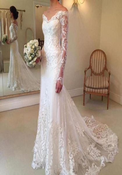 vestidos de novia 2017 mermaid long sleeves v neck lace appliques ivory white lace vintage bridal gowns court train bride dress7347123258
vestidos de novia 2017 mermaid long sleeves v neck lace appliques ivory white lace vintage bridal gowns court train bride dress7347123258