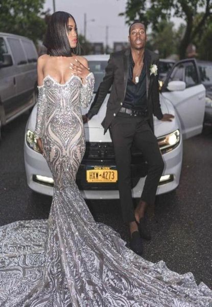elegant off the shoulder sequins mermaid long prom dresses 2019 long sleeves ruched sweep train formal party evening gowns bc16949319954, Black
elegant off the shoulder sequins mermaid long prom dresses 2019 long sleeves ruched sweep train formal party evening gowns bc16949319954, Black