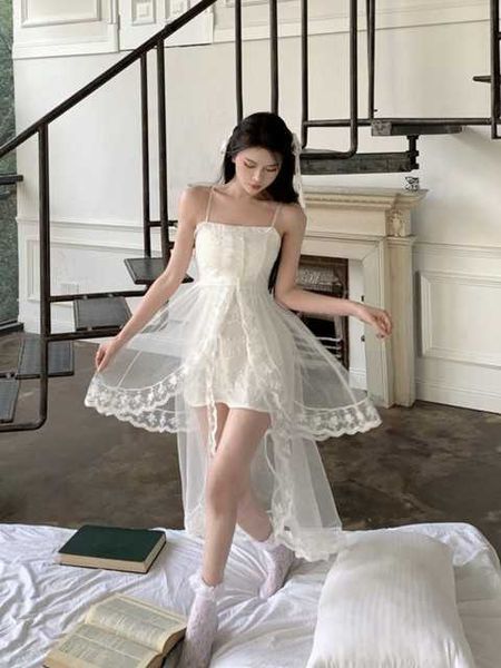 brithday dress women summer white black strap irregular y2k dress female lace fashion holiday beach dress vestidos back elastic, Black;gray
brithday dress women summer white black strap irregular y2k dress female lace fashion holiday beach dress vestidos back elastic, Black;gray