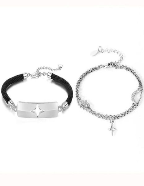 link chain star moon sun shape pendant bracelets good friend lover couple bracelet hand friendship accessories women men jewelry 56420066, Black
link chain star moon sun shape pendant bracelets good friend lover couple bracelet hand friendship accessories women men jewelry 56420066, Black