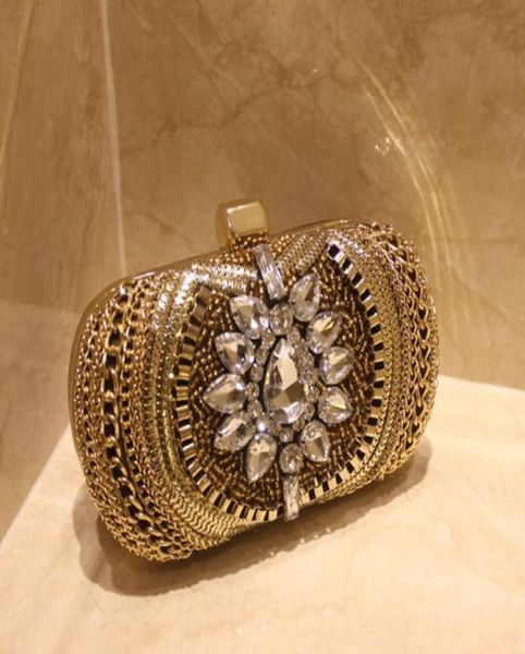 luxury vintage crystal bridal hand bags evening clutch bag wedding handbag designer gold formal party beaded purse 2015 red carpet1314203, Black
luxury vintage crystal bridal hand bags evening clutch bag wedding handbag designer gold formal party beaded purse 2015 red carpet1314203, Black