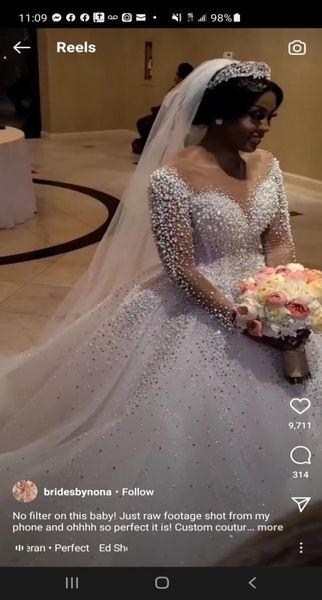 2021 arabic sheer long sleeves lace wedding dresses sheer tulle major beaded country bridal wedding gowns6545044, White
2021 arabic sheer long sleeves lace wedding dresses sheer tulle major beaded country bridal wedding gowns6545044, White